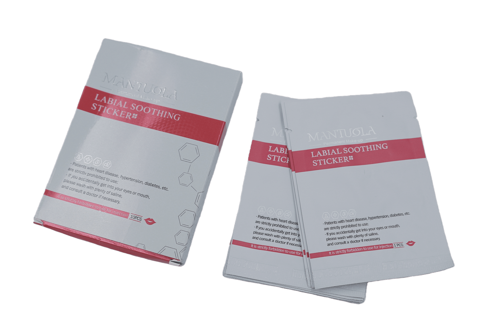 mantuola 朱唇舒緩貼膜/貼片 (labial soothing sticker) mantuola 朱唇舒緩貼膜/貼片 (labial soothing sticker)