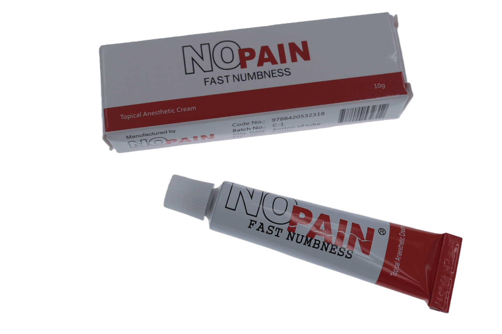 no pain 快效麻醉膏 10 g no pain 快效麻醉膏 10 g