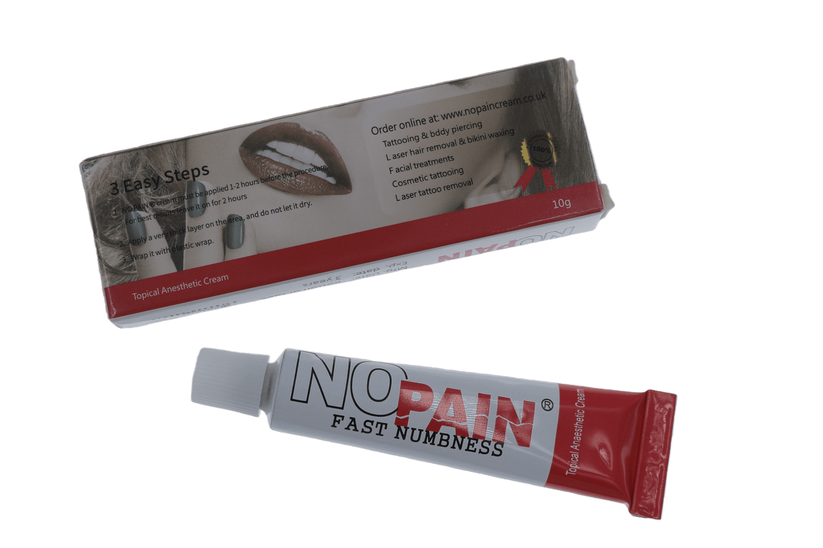 no pain 快效麻醉膏 10 g no pain 快效麻醉膏 10 g