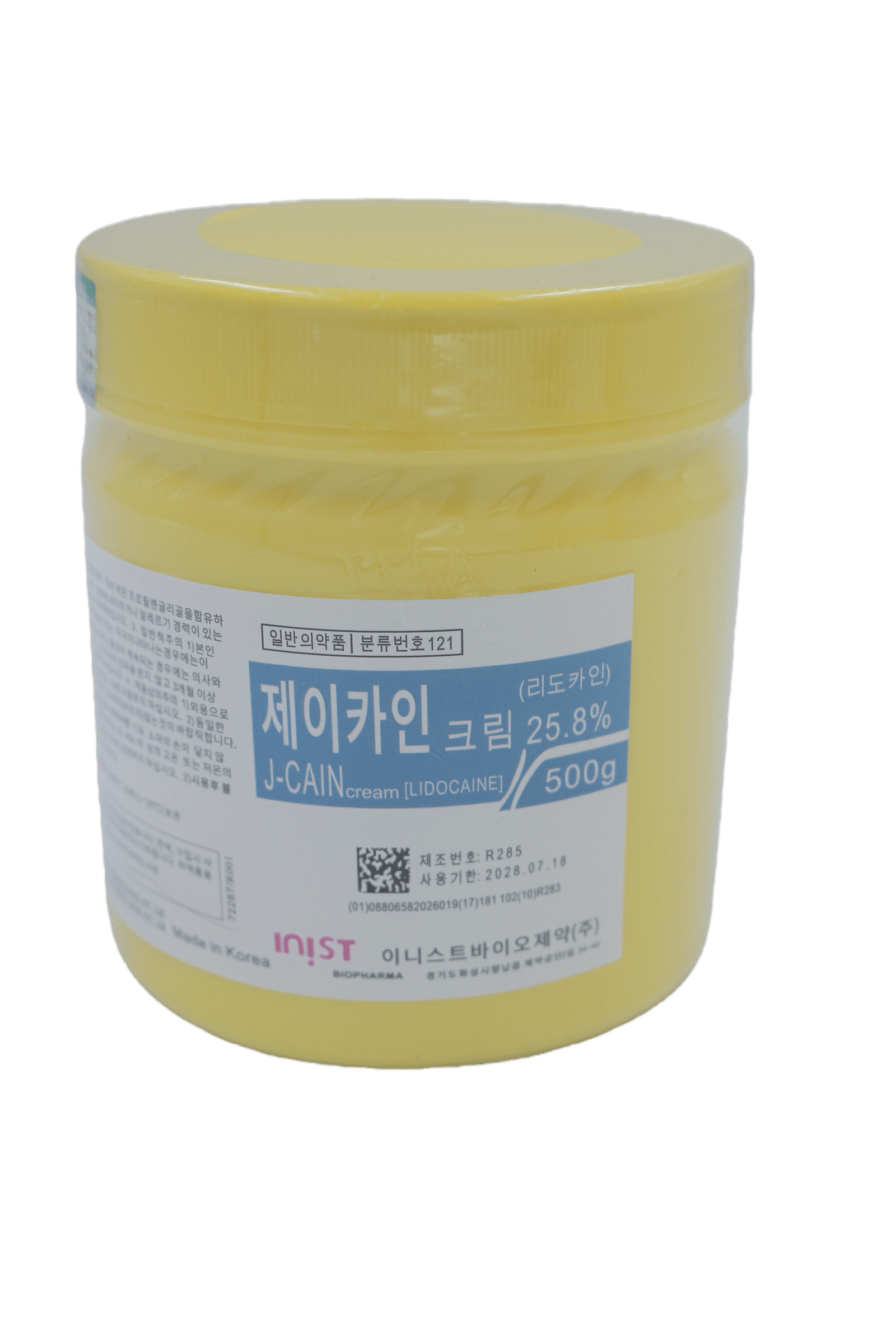 j cain 利多卡因表層麻醉膏 25.8%(500g) j cain 利多卡因表層麻醉膏 25.8%(500g)